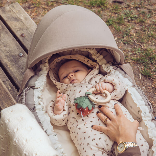 Kaleche til 3-i-1 babynest, jetty beige, Sebra