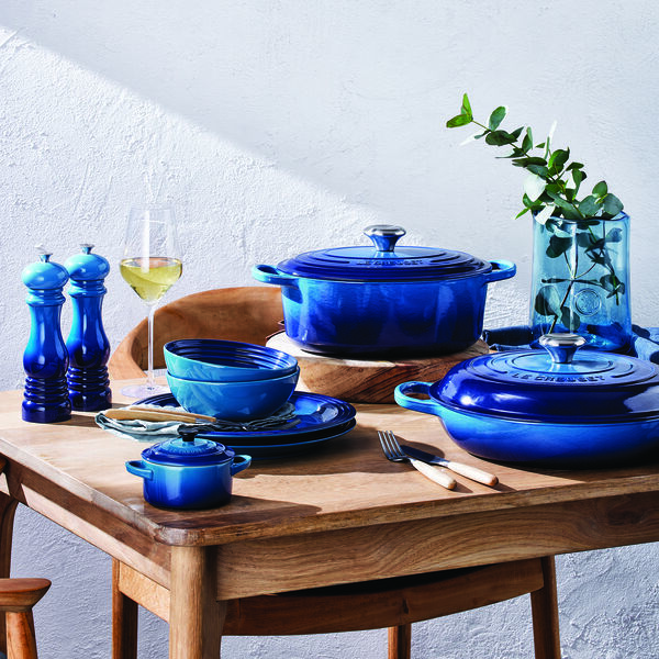 Signature middagstallerken &Oslash; 27 cm, azure blue, Le Creuset
