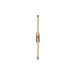 Bloomsbury Wall Lamp Hardwired, brass, Rubn