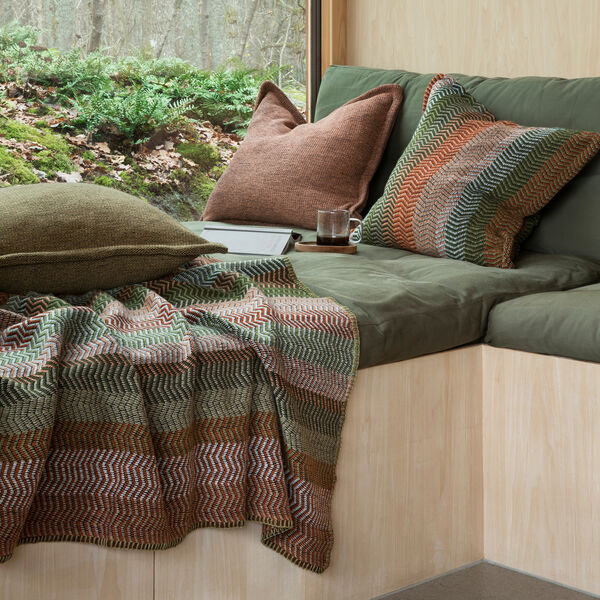 FRI Cushion, harvest, R&oslash;ros Tweed