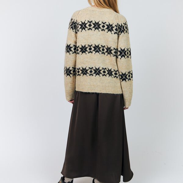 PadovaLL Cardigan Knit LS, creme, Lollys Laundry