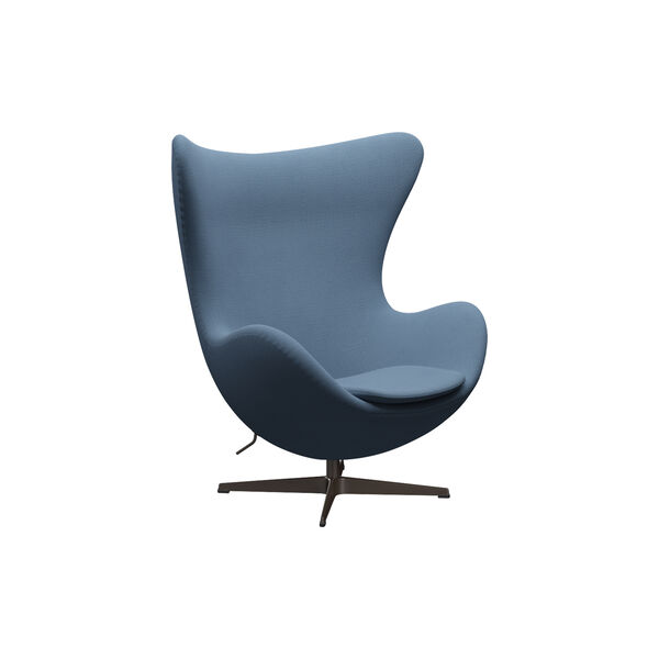 &AElig;gget&trade; 3316 loungestol, Christianshavn 1152 light blue/brown bronze, Fritz Hansen