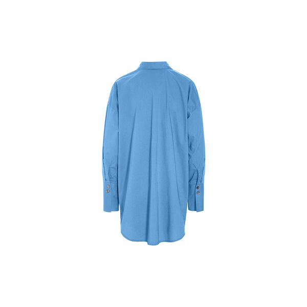 Core cotton stor skjorte, lake blue, BITTE KAI RAND