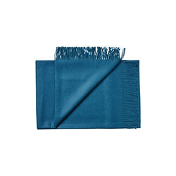 Lima plaid, 04949 pure petrol, Silkeborg Uldspinderi