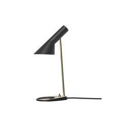 AJ Mini bordlampe, brass/black, Louis Poulsen