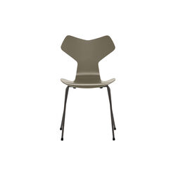 Grand Prix™ 3130 fuldlakeret stol, olive green/warm graphite, Fritz Hansen