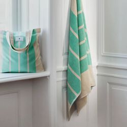 SUN STRIPE strandh&aring;ndkl&aelig;de, mint green, Georg Jensen Damask
