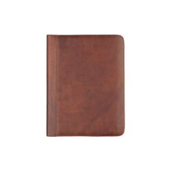 A4 Folder, dark brown, Tony Perotti
