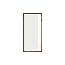 Arcus Mirror, m&oslash;rkolieret eg, Aakjaer Furniture
