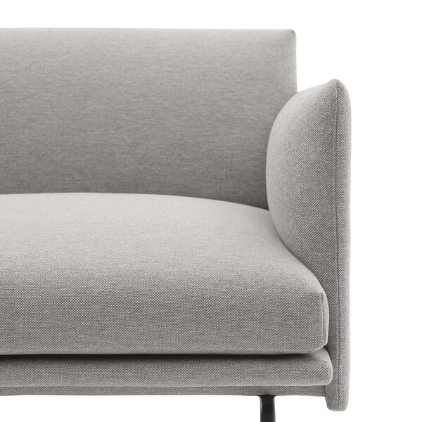 Outline Chair, clay/black, Muuto