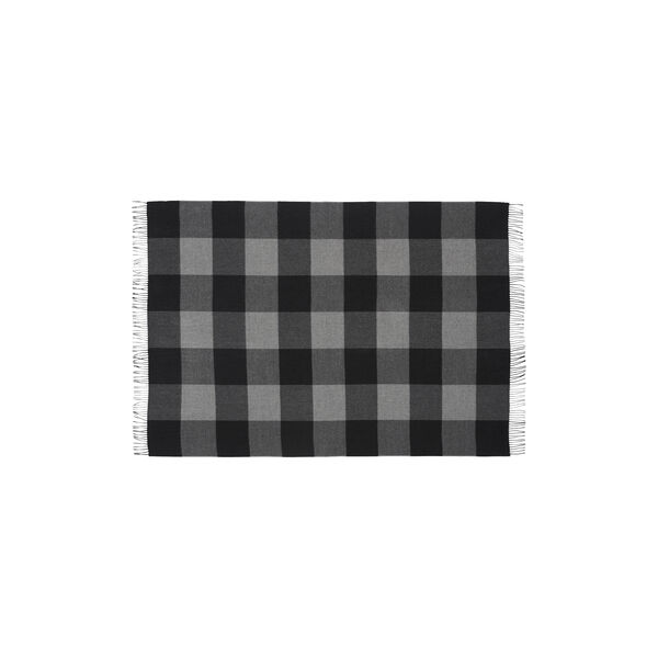Caracas plaid, 00500 black, Silkeborg Uldspinderi