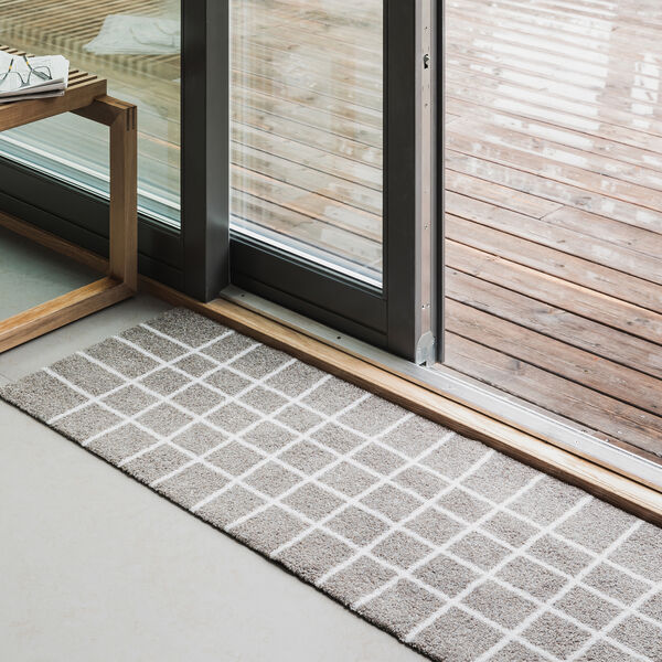 Hand Travertine Terrace dørmåtte, Heymat