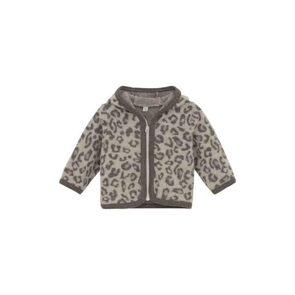 Jacket Ears Wool Fleece Jacq, camel melange, HUTTEliHUT