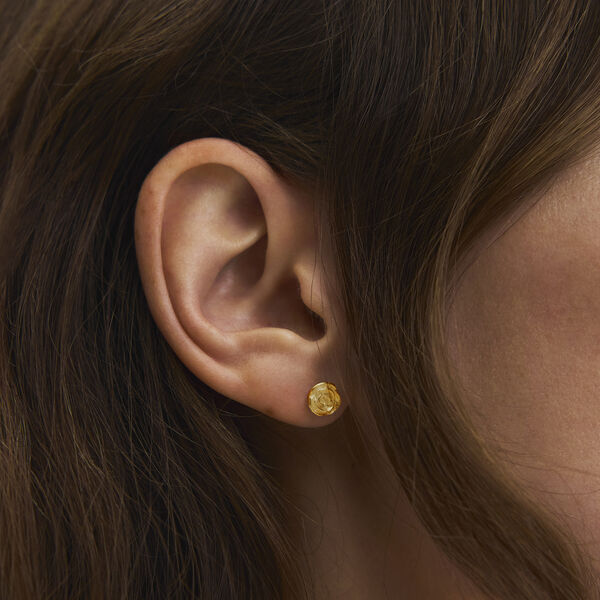 Rose &Oslash;restikker Small, forgyldt, Pernille Corydon Jewellery