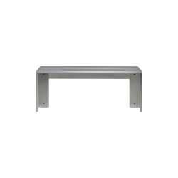 RE-WORK Bench | Brushed Aluminum | B&aelig;nk, oursociety