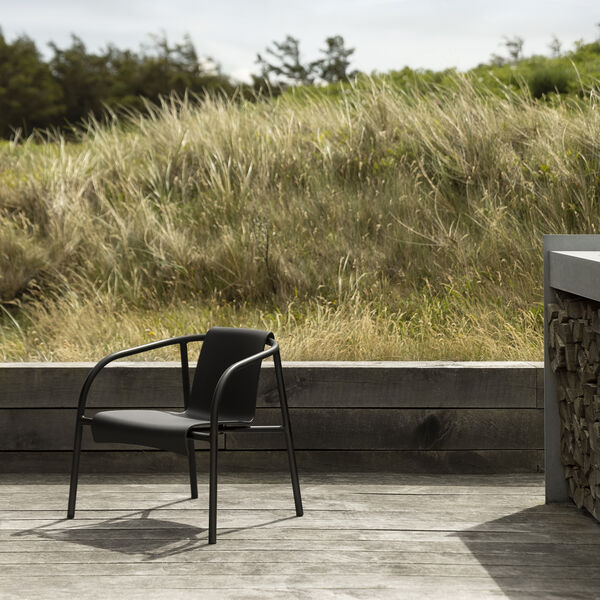 NAMI loungestol, black, HOUE