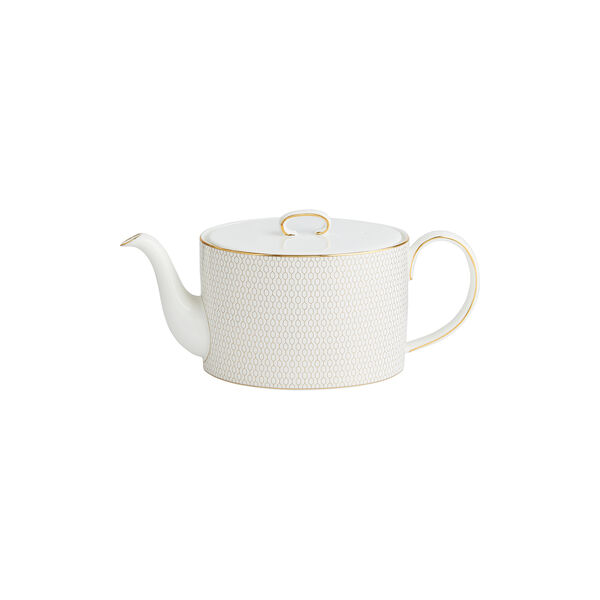 Gio Gold Teapot, Gold/white, Wedgwood