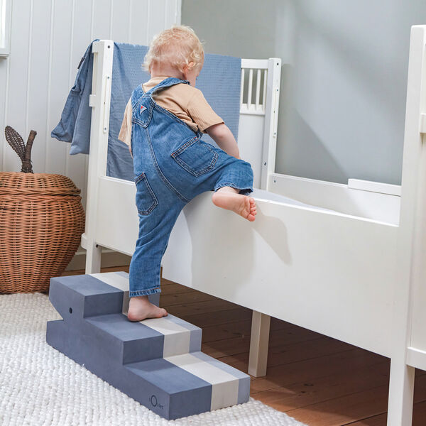 Krokodille L, cloudy blue, bObles