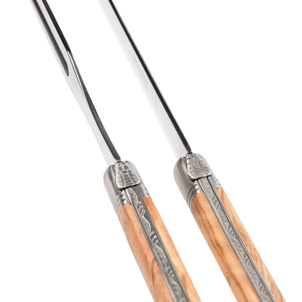 Forskærersæt, oliventræ Forskærersæt, oliventræ, Laguiole Tradition