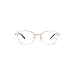 Ebeltoft læsebrille, matte gold, Readers Copenhagen