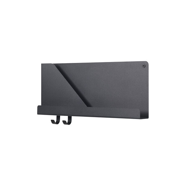 Folded Shelves, black Folded Shelves, black, Muuto