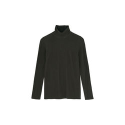 Gentle Turtleneck, dark brown, Aiayu
