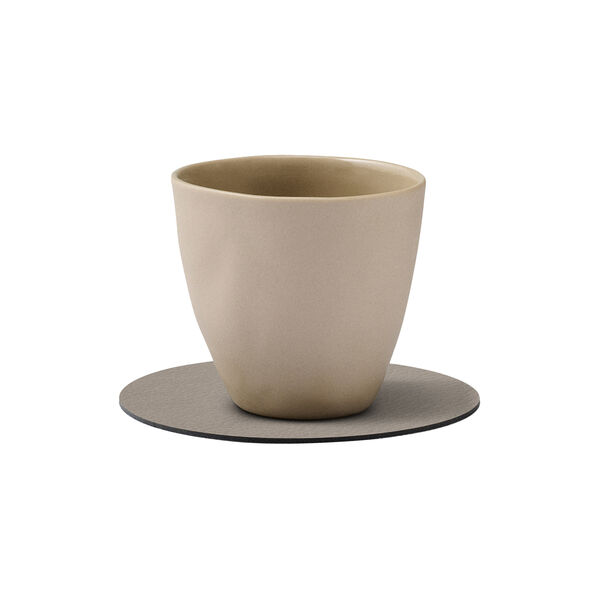 Serene glasbrik Circle, ash, LIND DNA