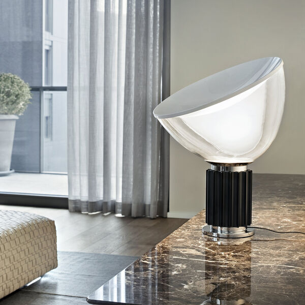 Taccia bordlampe, black Taccia bordlampe, black, Flos