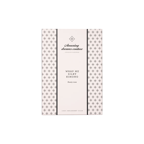 Amazing Dreams Wrap Me Silky Kimono, dusty rose, Amazing Space