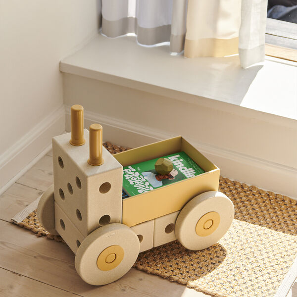 3-i-1 Gåvogn, sand grey/honey yellow, MODU