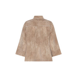 370HMMerli blouse, shatter brown, Heartmade