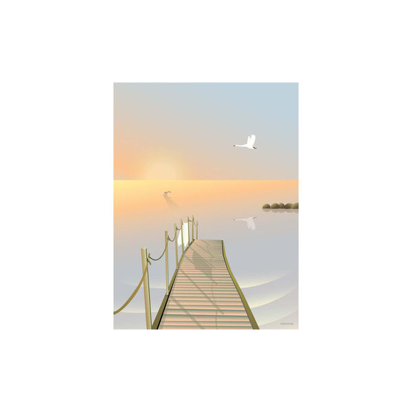 BATHING BRIDGE plakat, ViSSEVASSE