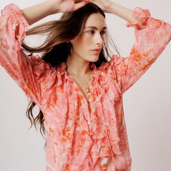 Helena Shirt, coral blush, Moliin