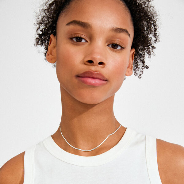 NIKITA halsk&aelig;de, s&oslash;lvbelagt, Pilgrim