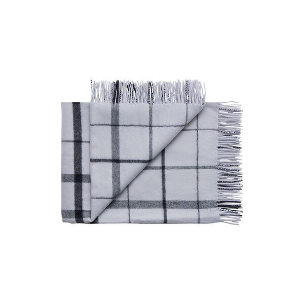 Warp and Weft plaid, 02105 stable - concrete/midnight, Silkeborg Uldspinderi