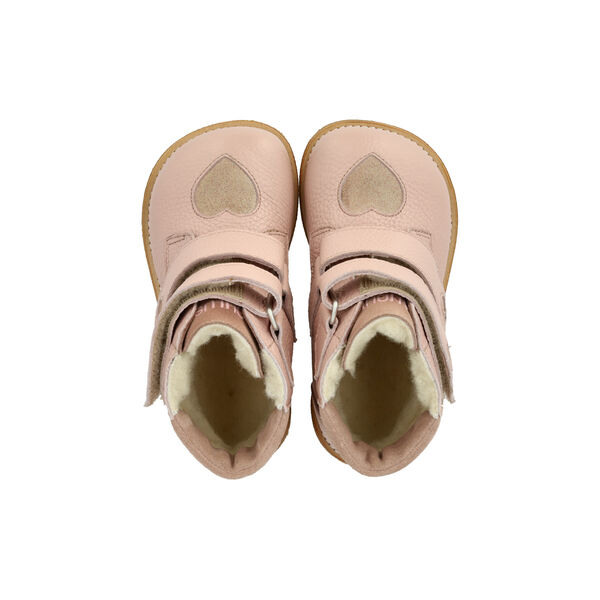 Velcro TEX-støvle, faded rose/multi glitter, ANGULUS