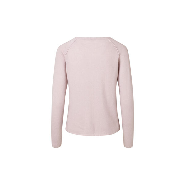 Uld & kashmir cardigan, vintage powder, Rosemunde