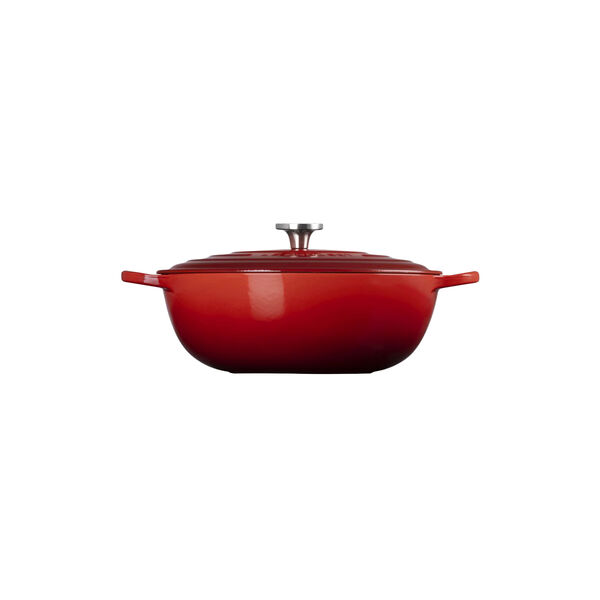 Signature st&oslash;bejern stegegryde | 32 cm | Cerise, Le Creuset