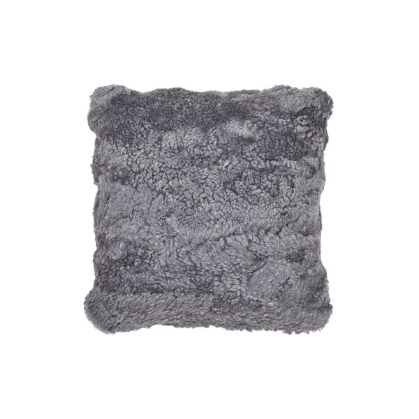 New Zealandsk dobbeltsidet pude, light grey, NATURES Collection