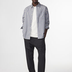 Deon 5465, blue check Deon 5465, blue check, NN.07