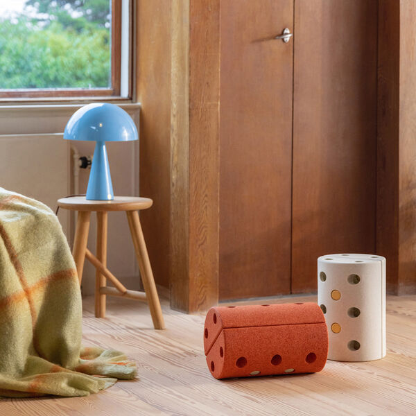 Balancerulle, burnt orange/dusty green, MODU