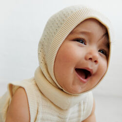 Baby Balaclava, ecru, FUB