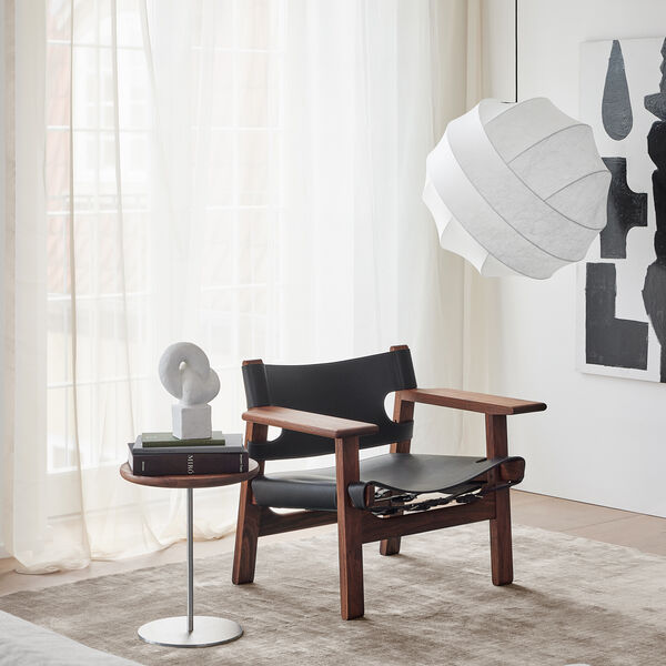 2226 Den Spanske Stol, sort/olieret valnød, Fredericia Furniture