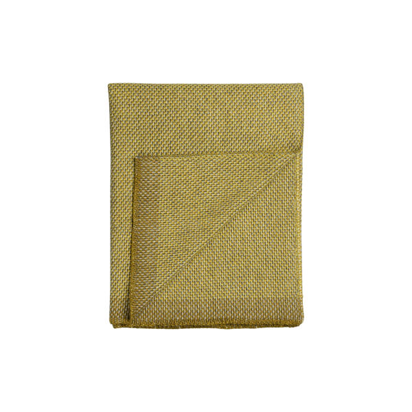 UNA Throw, ochre, Røros Tweed