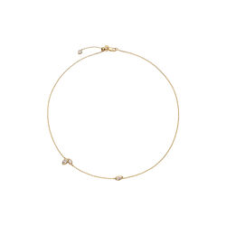 Swift Halskæde 01, guld, Maria Black