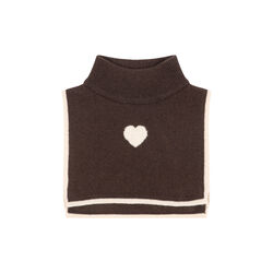 Collette Neckwarmer, chocolate brown, Konges Sl&oslash;jd