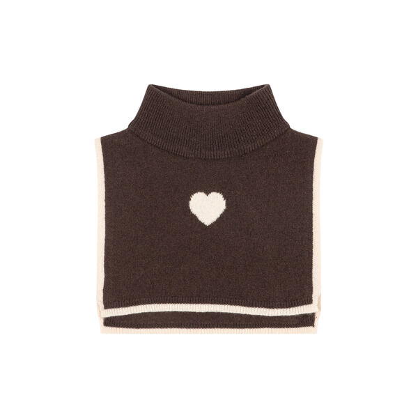 Collette Neckwarmer, chocolate brown, Konges Sl&oslash;jd