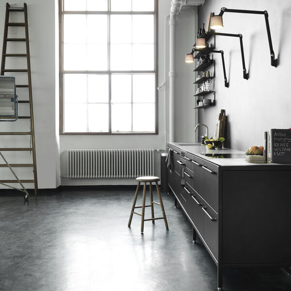 VIPP522 væglampe, sort, Vipp