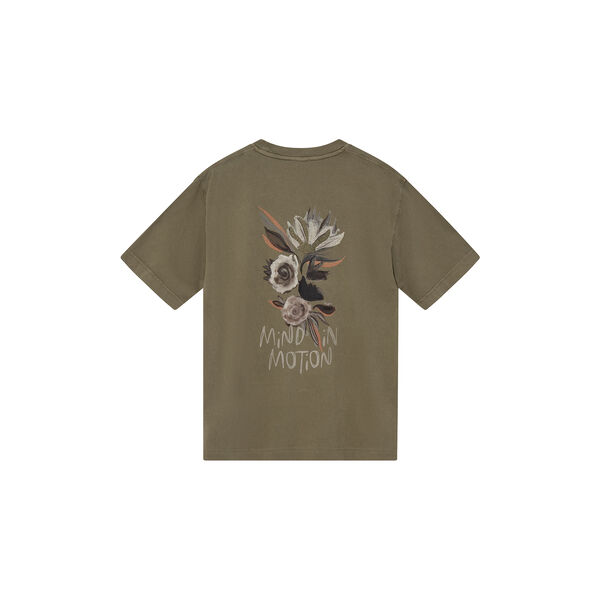 MMGMotion O-SS Tee, grape leaf, MOS MOSH Gallery