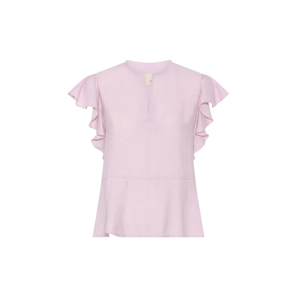 Tuea top, sheer lilac, Heartmade